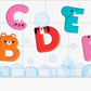 Animal ABC Stickable Foam Bath Shapes