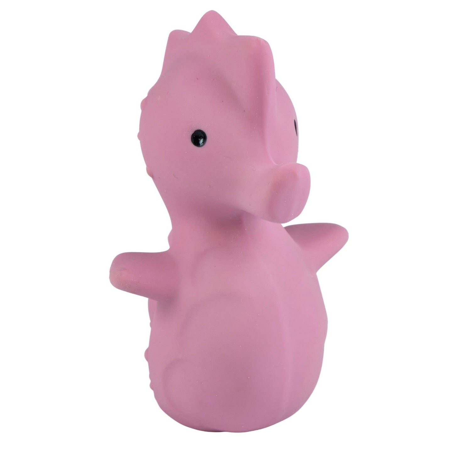 Seahorse Natural Organic Rubber Rattle, Teether & Bath Toy