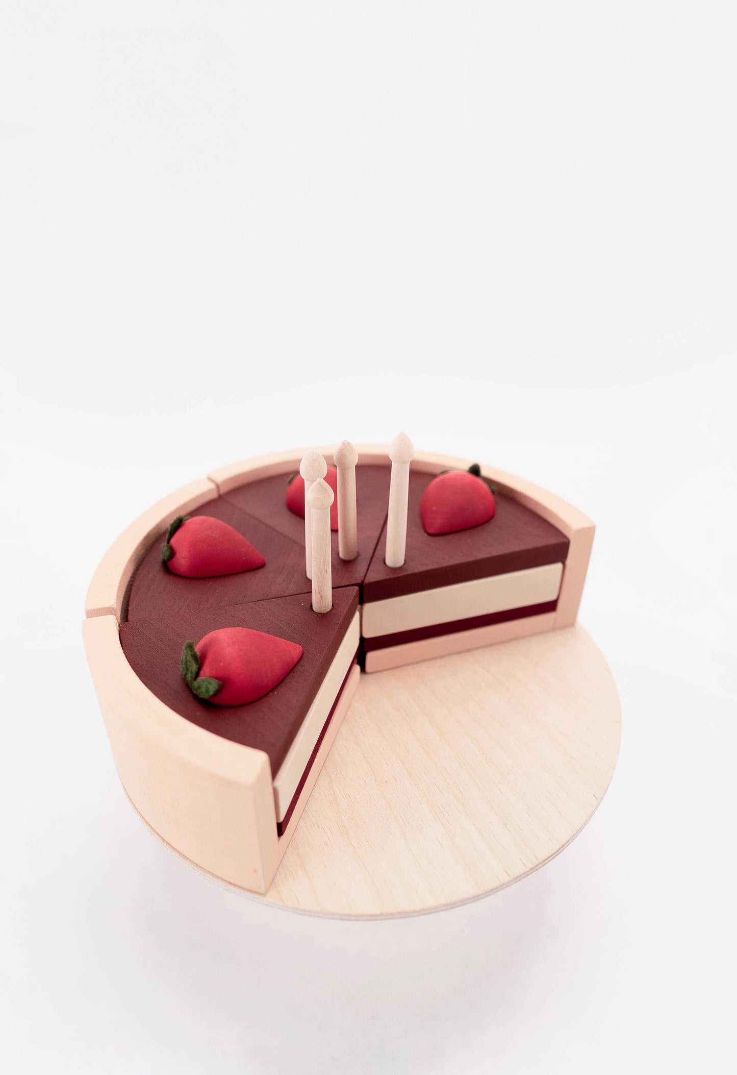 Cake on a stand / Chocolate