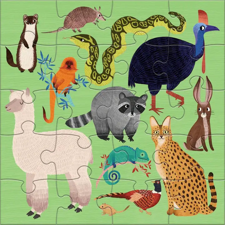 Land & Sea Animals Magnetic Puzzle