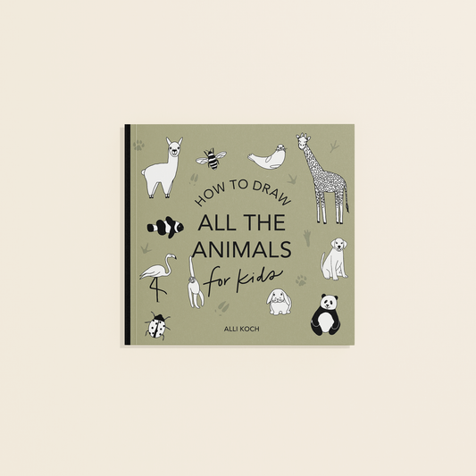 All The Animals: A How to Draw Art Book for Kids (Stocking Stuffers for Kids)