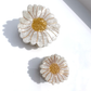 Hand-painted Mini Daisy Claw Hair Clip | Eco-Friendly