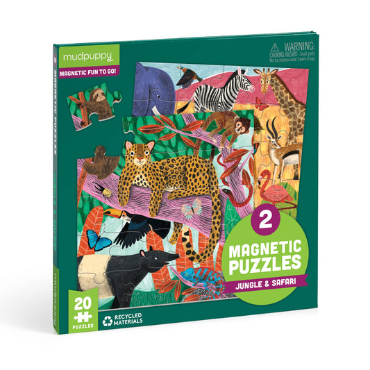 Safari & Jungle Magnetic Puzzle