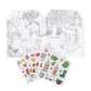 Box With 6 Coloring Books & Stickers - Garden Theme