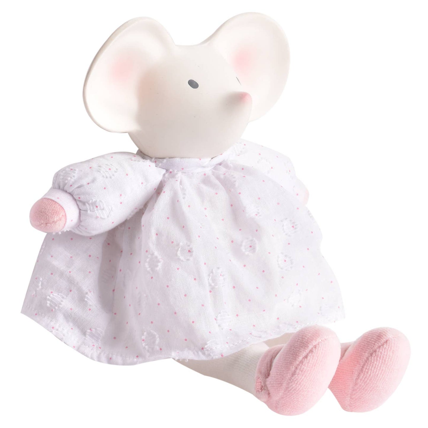 Mini Meiya the Mouse Rubber Head Toy