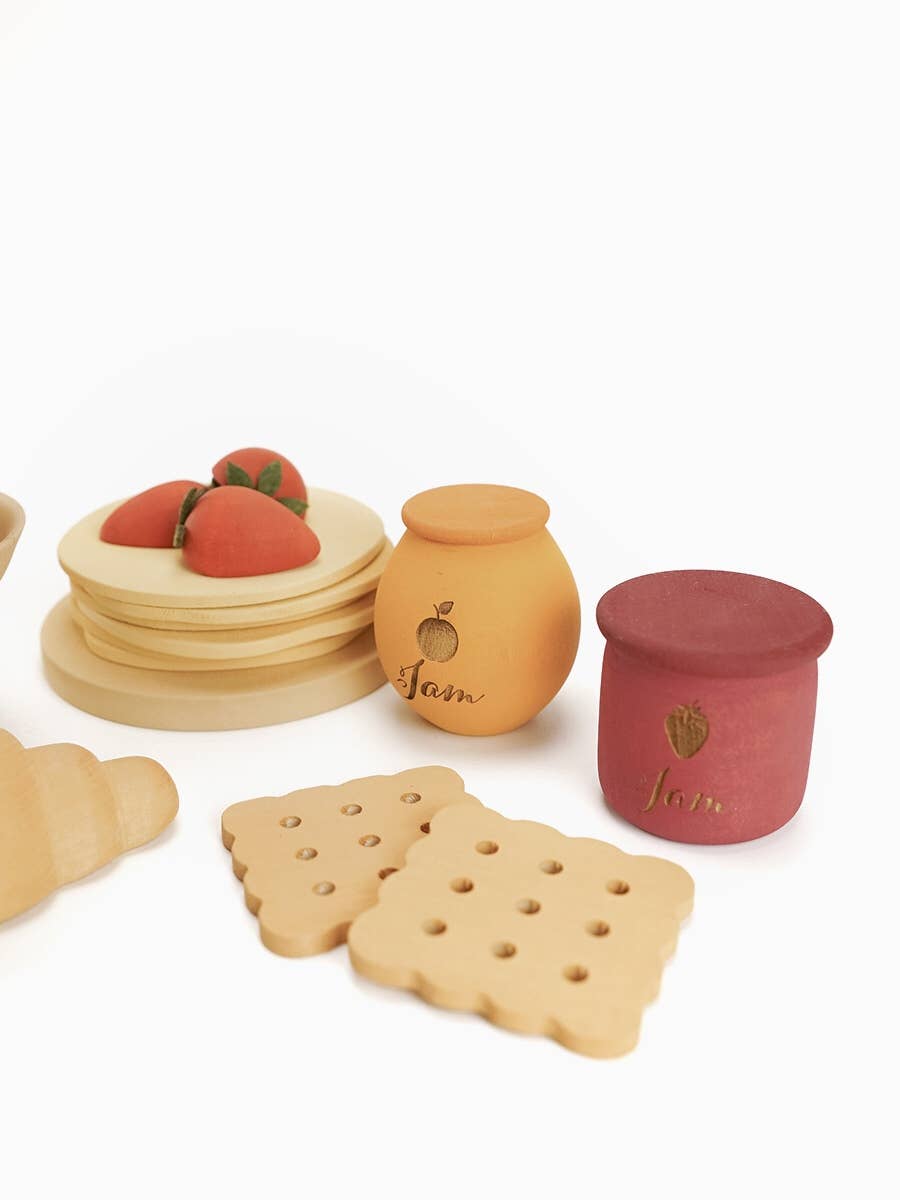 Wooden Play Food Set | Desserts