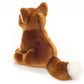 Fox sitting reddish brown 20 cm - plush toy - soft toy