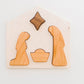 Christmas Nativity Chunky Puzzle Wood Toy