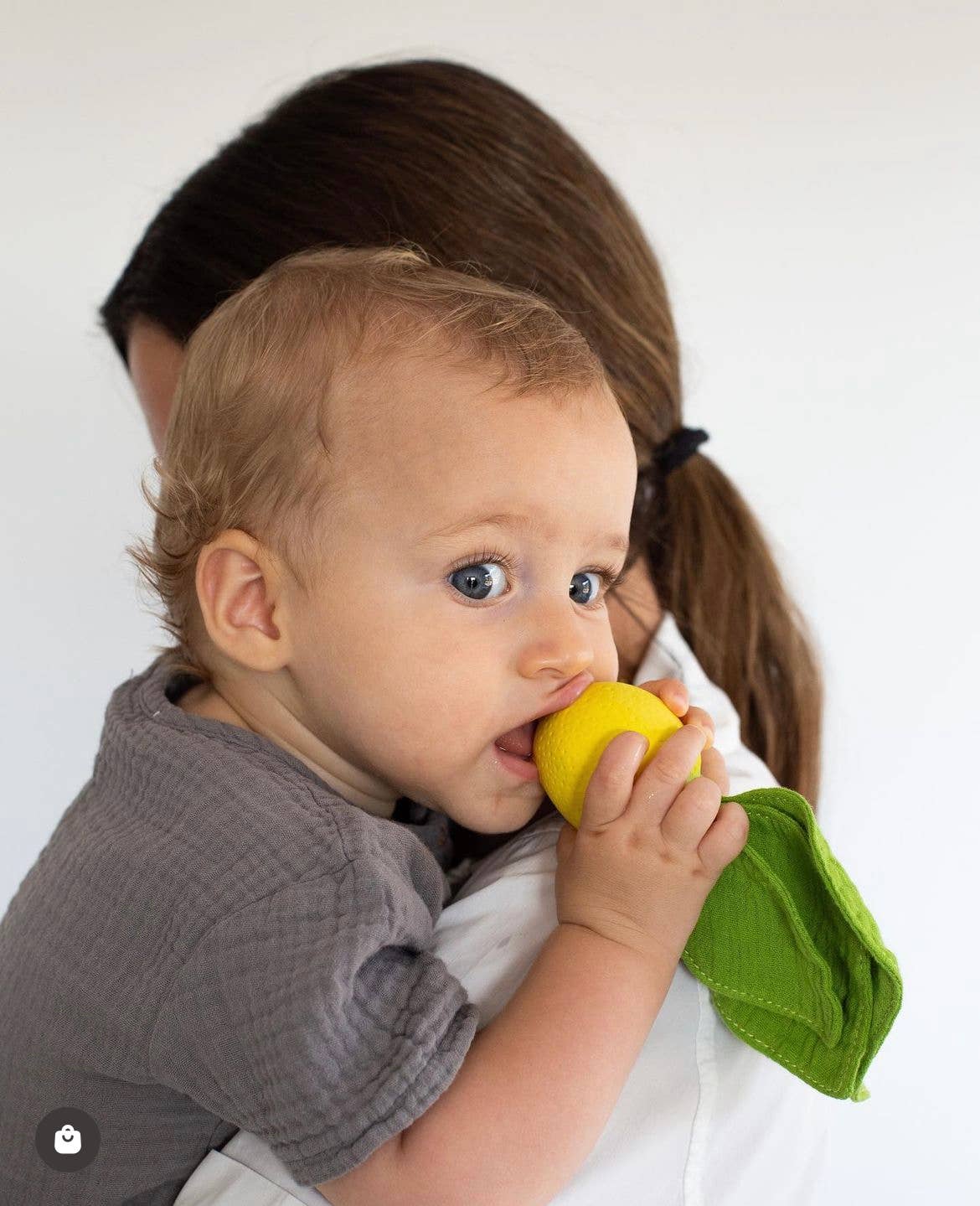 Lemon Mini Doudou-Teether