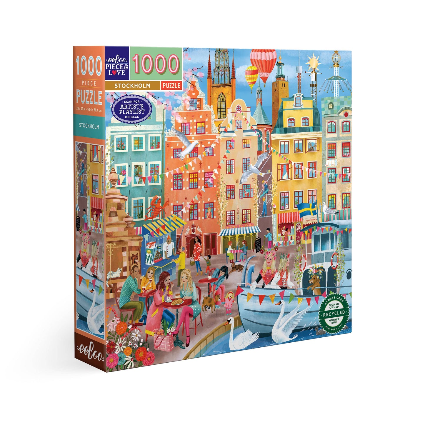 Stockholm 1000 Piece Puzzle