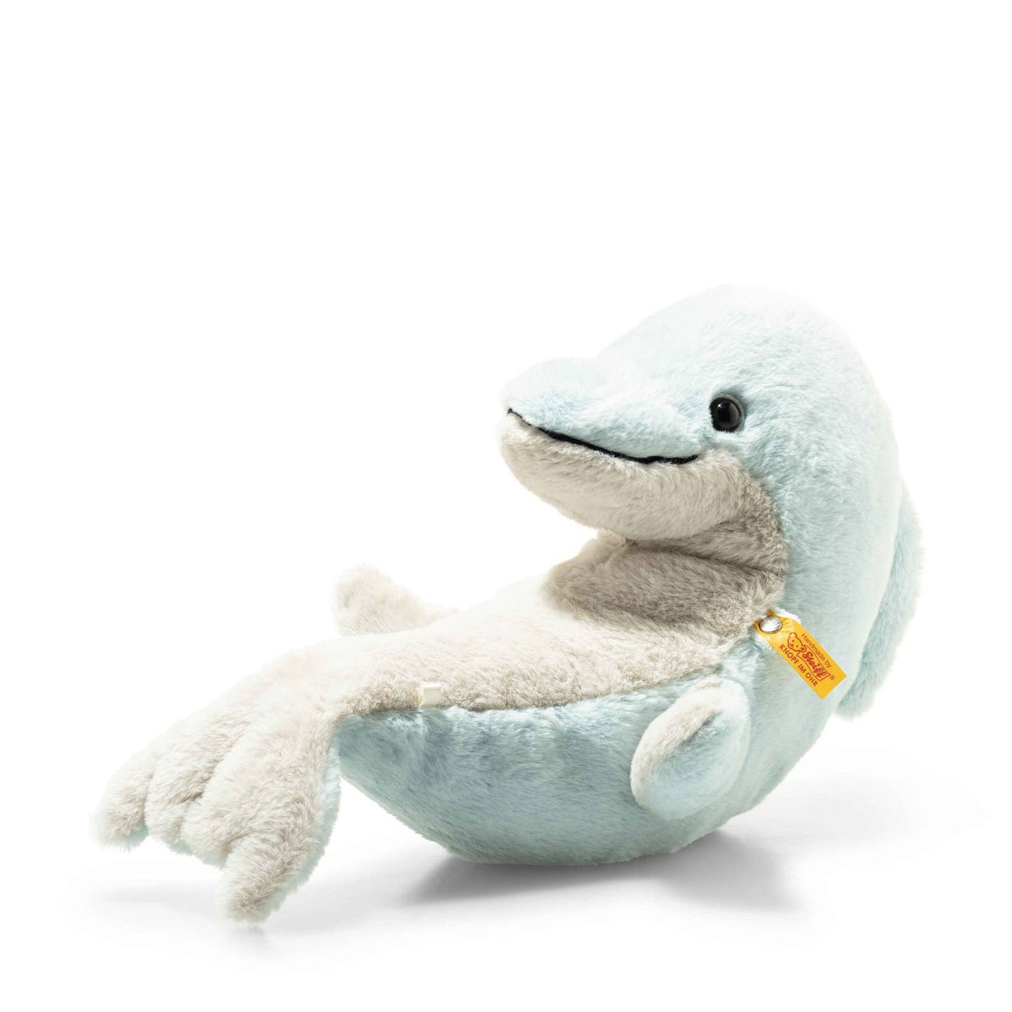 Denny Dolphin Stuffed Plush Animal, 13 Inches