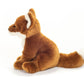 Fox sitting reddish brown 20 cm - plush toy - soft toy