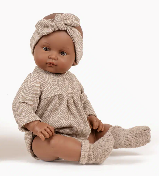 Minikane Bambini Doll - Girl in Romper