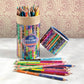 100 Colors 50 Double-Sided Pencils