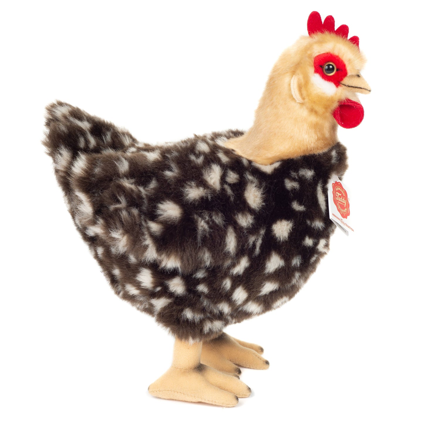 Hen standing 24 cm - plush toy - soft toy