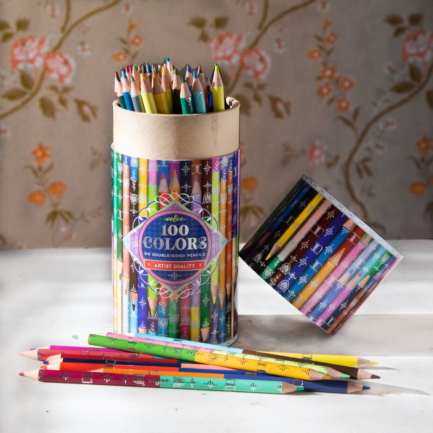 100 Colors 50 Double-Sided Pencils