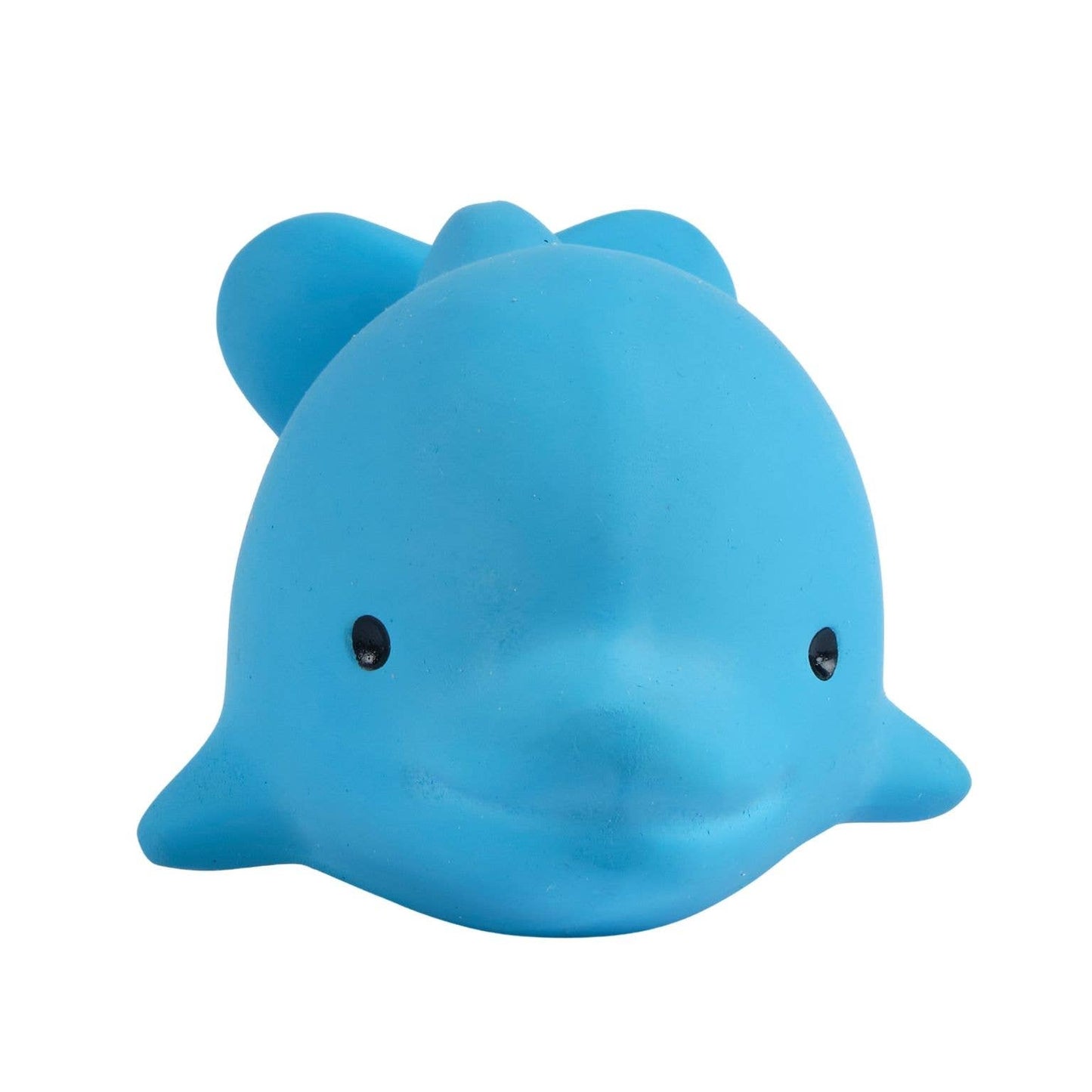 Dolphin Natural Organic Rubber Teether, Rattle & Bath Toy