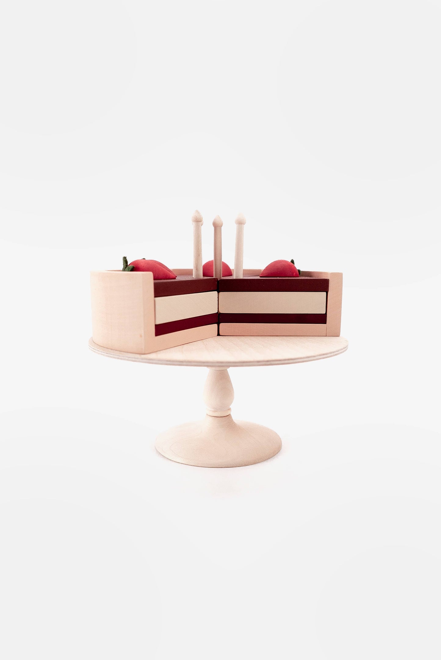 Cake on a stand / Chocolate