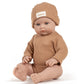 Minikane Bambini Clothes - Onesie and Hat Brown Sugar