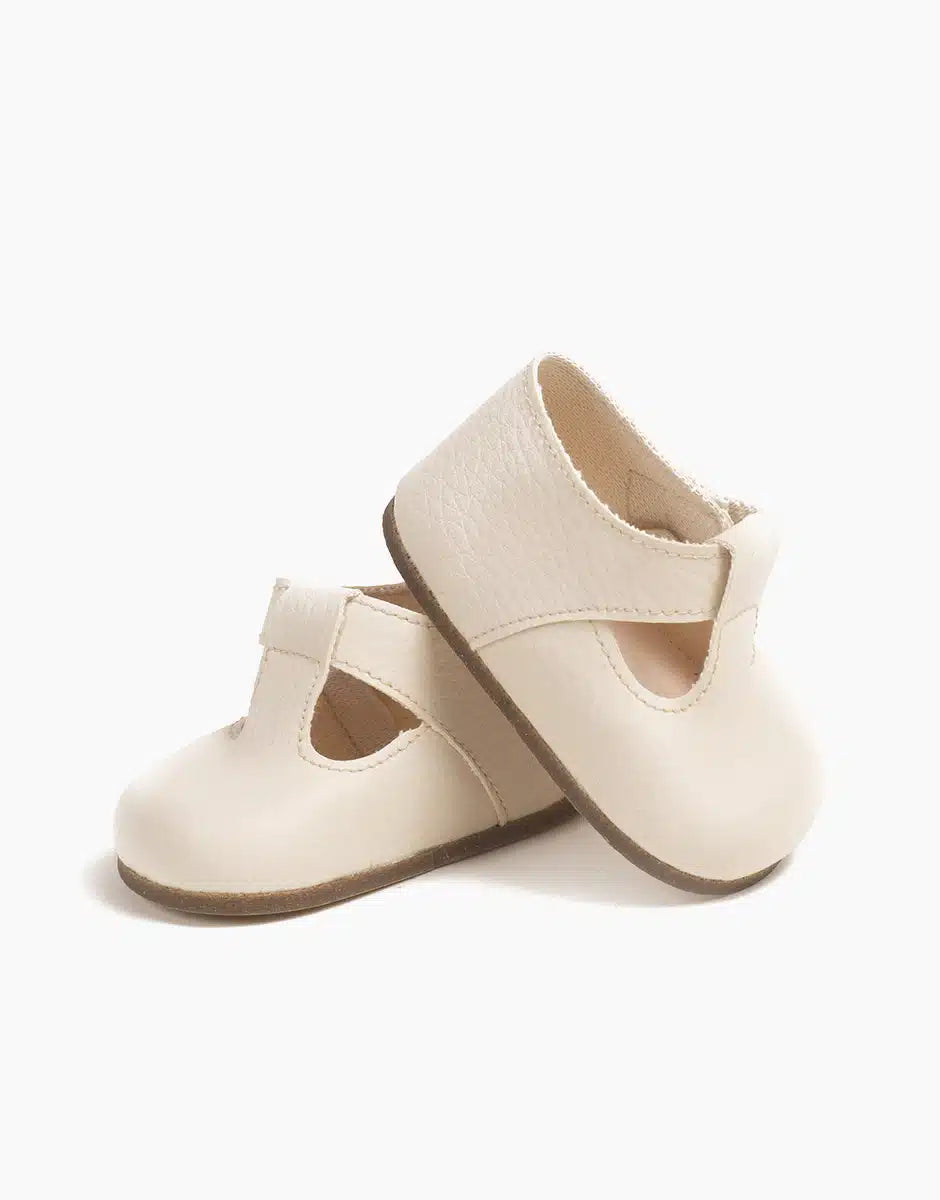 Minikane Bambini Clothes - T-Strap Shoes Cream